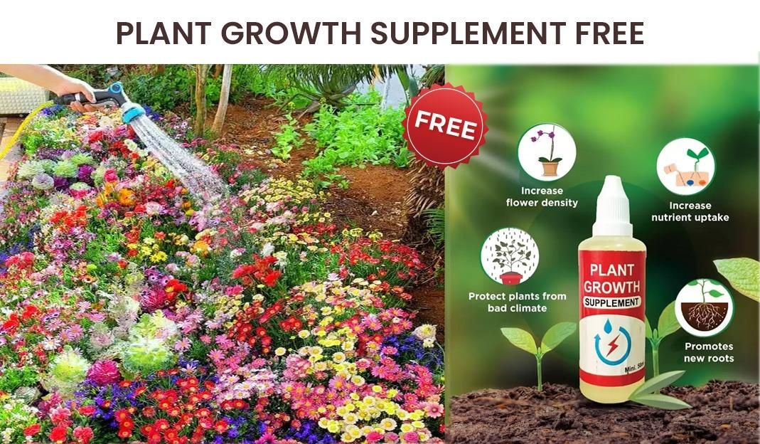 Buy Varieties of Flower Seeds ( 100 variety individual packets ) And Get Plant Growth Supplement Free