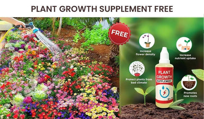 Buy Varieties of Flower Seeds ( 100 variety individual packets ) And Get Plant Growth Supplement Free