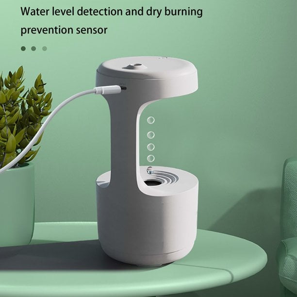 Anti-gravity Water Droplet Humidifier