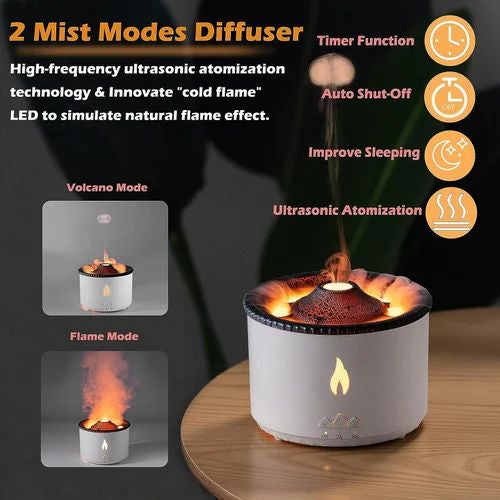 Volcano Humidifier Aromatherapy Diffuser